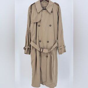 Vintage Yves Saint Laurent Tan Trench Coat EUC
